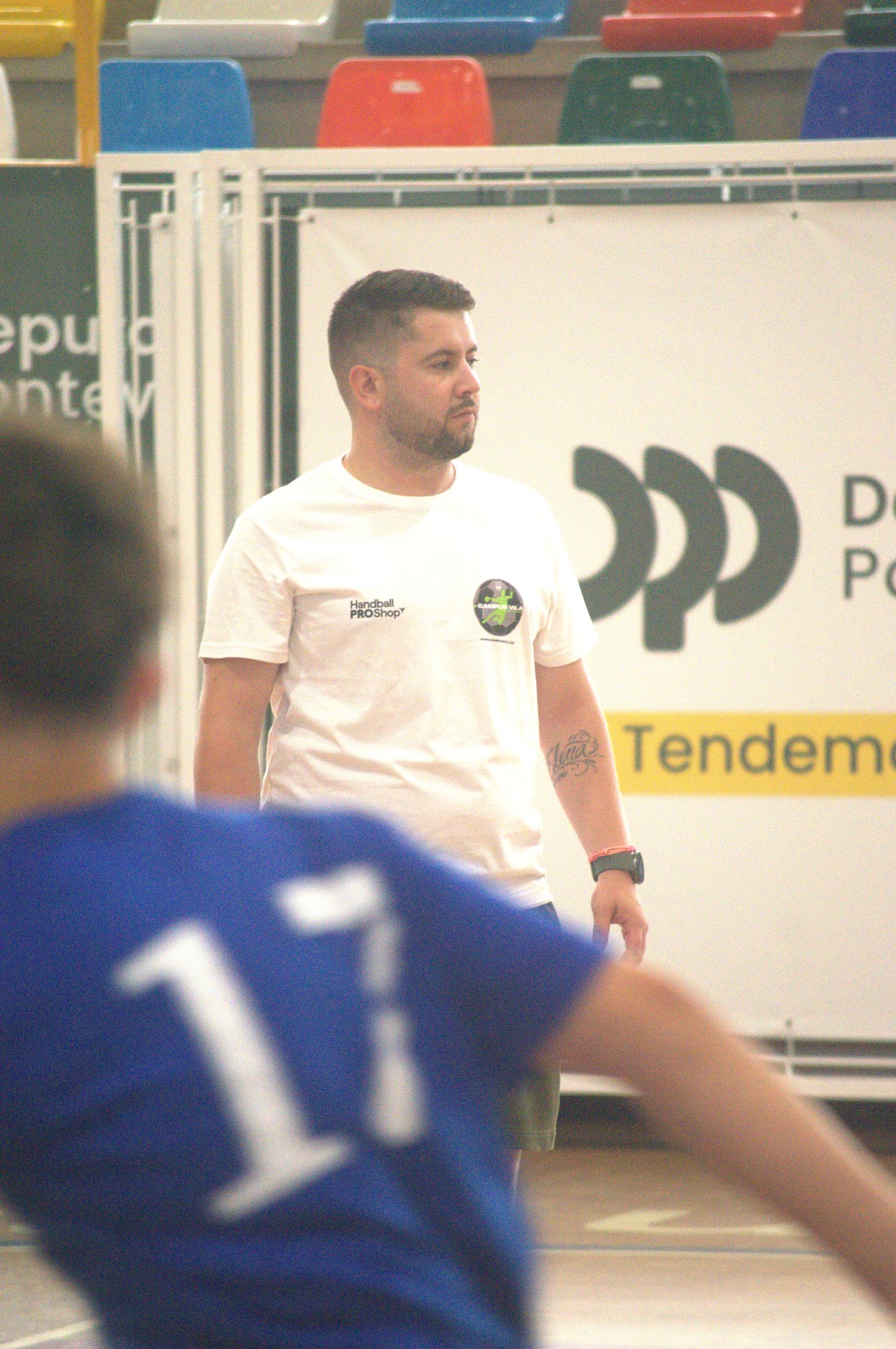 Entrenamiento táctico en el campus de balonmano
